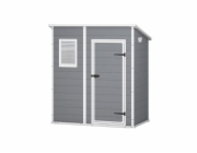 Zahradní domek Keter MANOR 6 x 4 Penthouse šedý / bílý, s podlahou