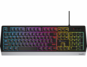 GENESIS Rhod 300 RGB klávesnice Hraní USB QWERTY Anglický Černá