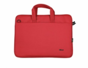 TRUST Pouzdro na notebook 16" Bologna Slim Laptop Bag Eco, červená