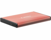 GEMBIRD EE2-U3S-3-P USB 3.0 2.5inch HDD enclosure brushed aluminum pink