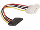 SAVIO Power cable MOLEX 4 pin (M) – SATA 15 pin (F) 0 18m...