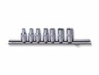 Sada nástrčných hlavic Torx E, 1/4", E4-E11 JONNESWAY