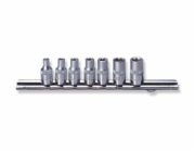Sada nástrčných hlavic Torx E, 1/4", E4-E11 JONNESWAY