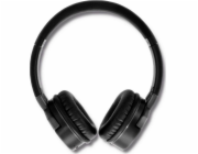 Qoltec 50825 headphones/headset Wired & Wireless Head-band Calls/Music Micro-USB Bluetooth Black Grey