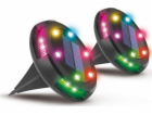 Activejet Sada 2 RGB LED solárních lamp Activejet LARIX