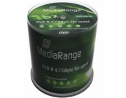 MediaRange DVD-R 4,7 GB, prázdné DVD disky