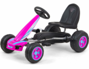 Go-kart Dětská šlapací motokára Milly Mally Viper růžová