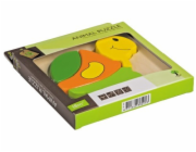 Dřevěné puzzle zvířátka