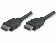Manhattan HDMI - HDMI kabel 1m černý (323192)