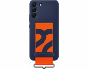 Samsung Silikonový kryt s putkom pre Samsung Galaxy S22+ modrý