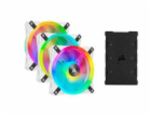 Corsair ventilátor QL Series QL120 RGB LED, 3x 120mm, Lig...