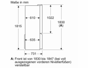 Siemens KF96NVPEA iQ300, francouzské dveře
