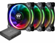 Thermaltake Riing Plus 12 RGB Kit 3x Ventilátor +3x Lumi, skříňový ventilátor