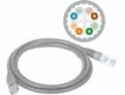 A-LAN KKU6ASZA2.0 networking cable Grey 2 m Cat6a U/UTP (...