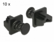 Delock - Krytka proti prachu - černá (balení 10)