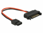 Delock - Elektrický kabel - SATA napájení (M) do Slimline SATA power (F) - 10 cm