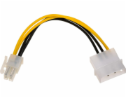 Akyga adapter Molex/P4/15cm