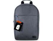 Batoh Canyon CNE-CBP5DB4 16" dark grey CANYON BP-4 ultra tenký minimalisctický batoh pro 15,6 notebook, šedo-modrá