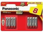 1x8 Panasonic Pro Power LR 03 Micro AAA