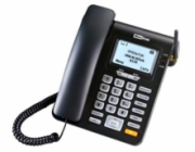 MaxCom MM28DHS, stolní GSM telefon, černá