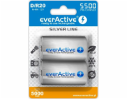 Akumulátory everActive R20/D Ni-MH 5500 mAh ready to use