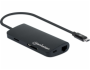 Manhattan USB-C Station/Replicator (152372)