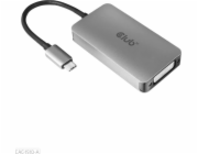 Club3D Adaptér aktivní USB 3.2 typ C na DVI-D Dual Link 4K30Hz pro Apple Cinema Display, HDCP off