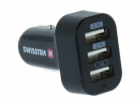 USB auto nabíječka  3x USB port  12V  5V