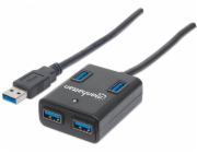 Manhattan USB HUB 4x USB-A 3.0 (162296)