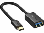 2x1 UGREEN Type-C USB 3.0 Converter Adapter black 150mm