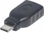 Adapter USB Manhattan USB-C - USB Czarny (354646)