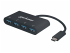Manhattan USB HUB 4x USB-A 3.0 (162746)