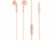 Tellur In-Ear Headset Fly, Noise reduction Memory Foam Ear Plugs pink