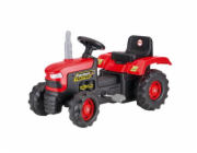 Šlapací traktor Dolu velký, červený