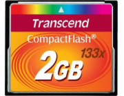 Transcend CompactFlash 2GB TS2GCF133 2GB CF Card (133X) Paměťová karta