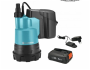 GARDENA bateriové ponorné čerpadlo na čistou vodu 2000/2 18V P4A Set, ponorné / tlakové čerpadlo