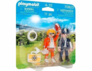 Playmobil Figurky Duo Pack 70823 Lékařka a policistka záchranky