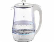 Maestro MR-052 Rychlovarná skleněná konvice, bílá 1,7 l