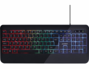 Klawiatura Gembird SLIM Przewodowa Czarna UK (KB-UML-03)