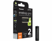 1x2 Panasonic Eneloop Pro Micro 930mAh AAA Ni-MH    BK-4HCDE/2BE