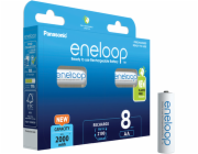 1x8 Panasonic Eneloop Mignon AA 2000mAh Ni-MH BK-3MCDE/8BE