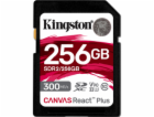 Kingston Canvas React Plus 256GB SDXC UHS-II U3 V90, R300...