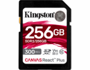 Kingston Canvas React Plus 256GB SDXC UHS-II U3 V90, R300, W260
