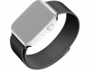 FIXED Mesh Strap pro Apple Watch 42/44/45mm, černá FIXMEST-434-BK