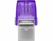 Kingston Flash Disk 128GB DataTraveler microDuo 3C 200MB/s dual USB-A + USB-C 45019953