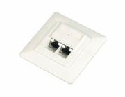 DATACOM STP dvojzásuvka pod omítku Cat6 FA-1004