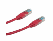 DATACOM Patch kabel UTP CAT5E 3m červený