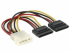 PremiumCord Napájecí kabel k HDD 5,25 Molex-2xSeri