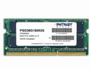 PATRIOT Signature 8GB DDR3 1600MHz / SO-DIMM / CL11 / PC3-12800