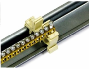 Zemnící modul na liště C-profilu